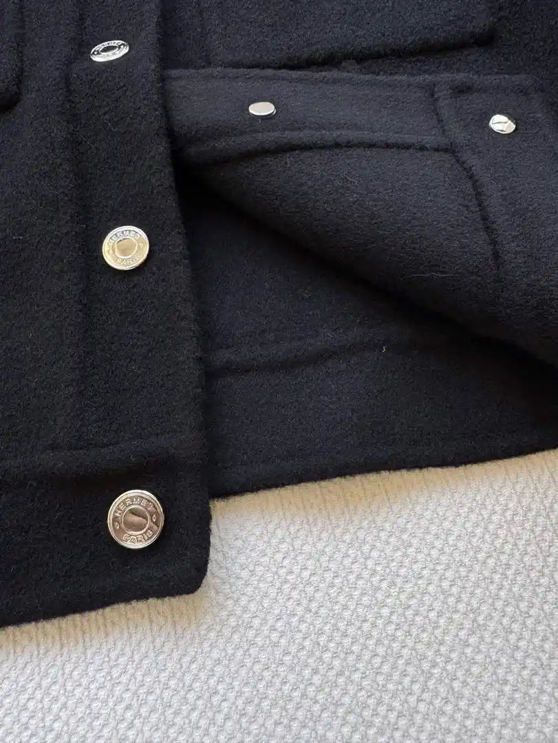Hermes Women High quality cashmere Coat H33338