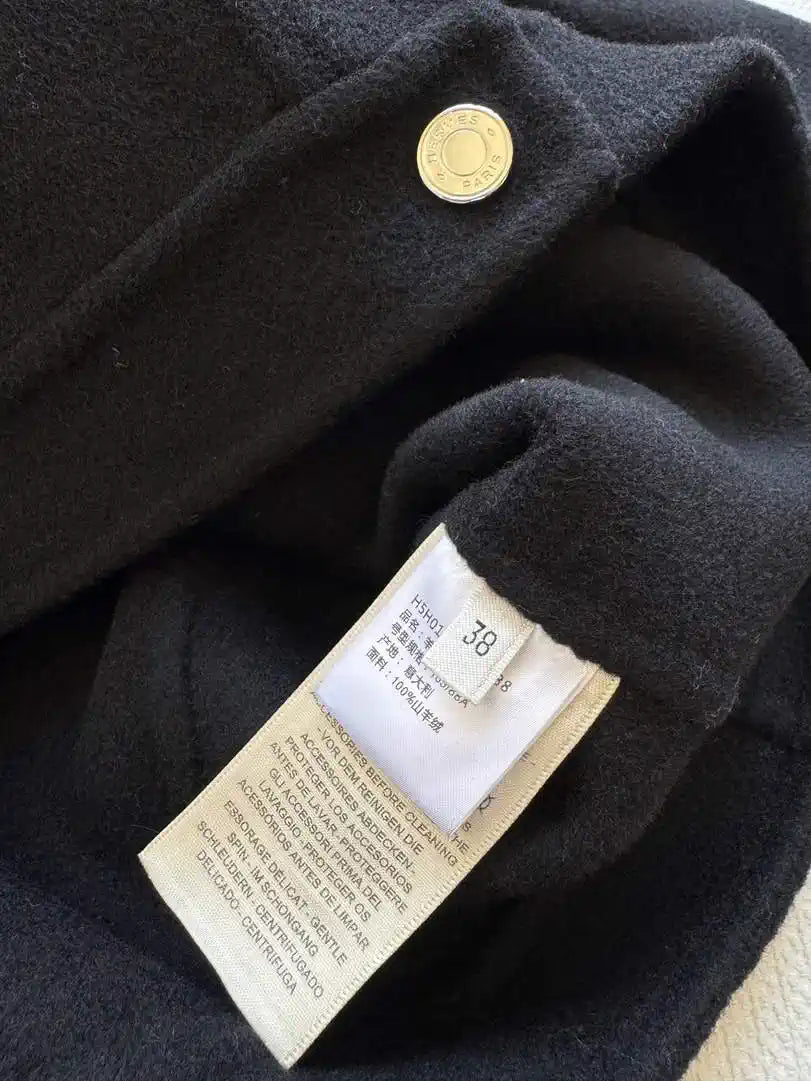 Hermes Women High quality cashmere Coat H33338