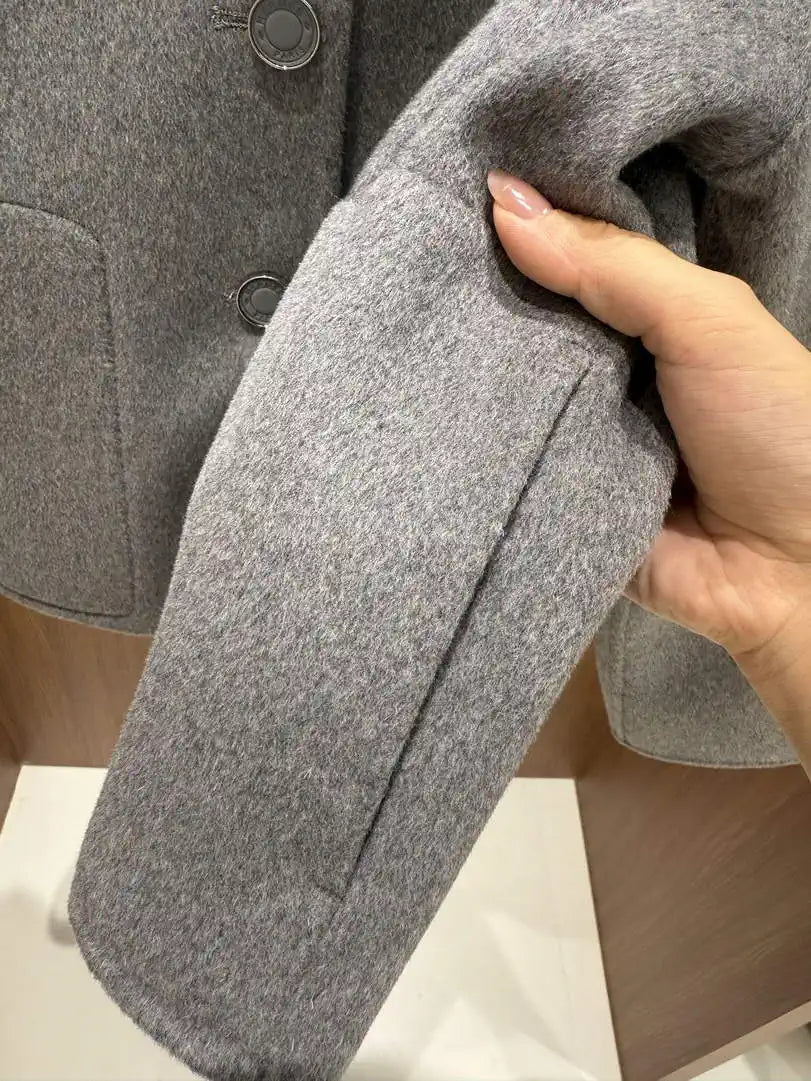Hermes Women High quality cashmere Coat H33339