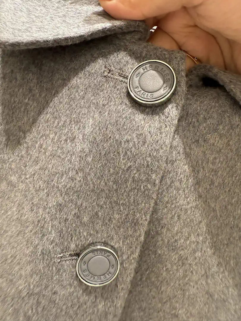 Hermes Women High quality cashmere Coat H33339