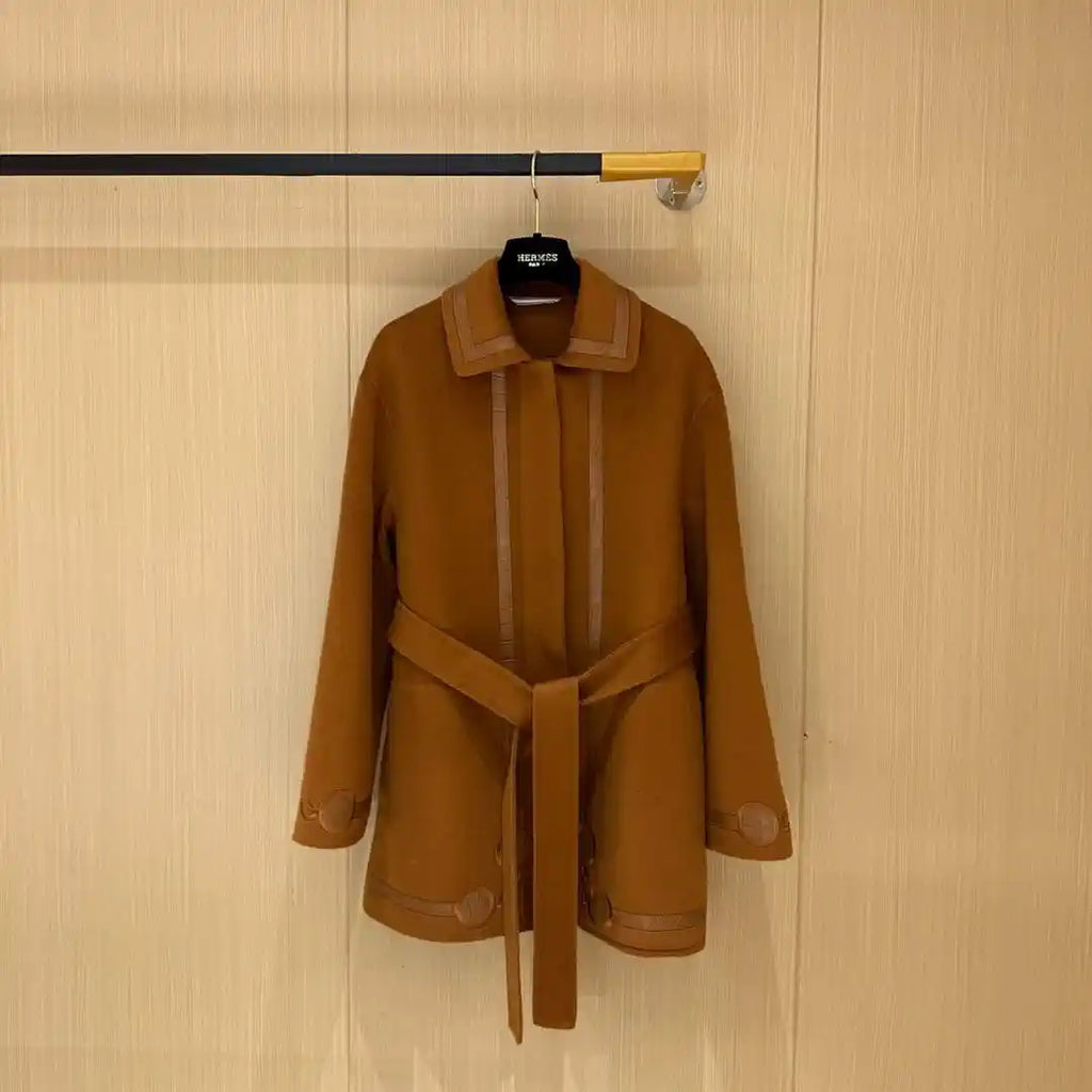 Hermes Women High quality cashmere Coat H33344