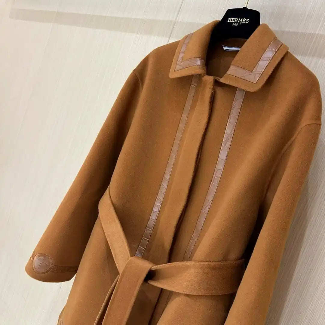 Hermes Women High quality cashmere Coat H33344