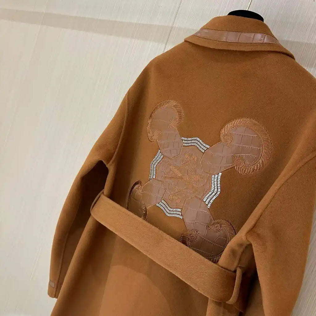 Hermes Women High quality cashmere Coat H33344