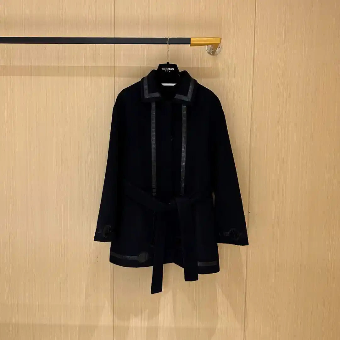 Hermes Women High quality cashmere Coat H33345