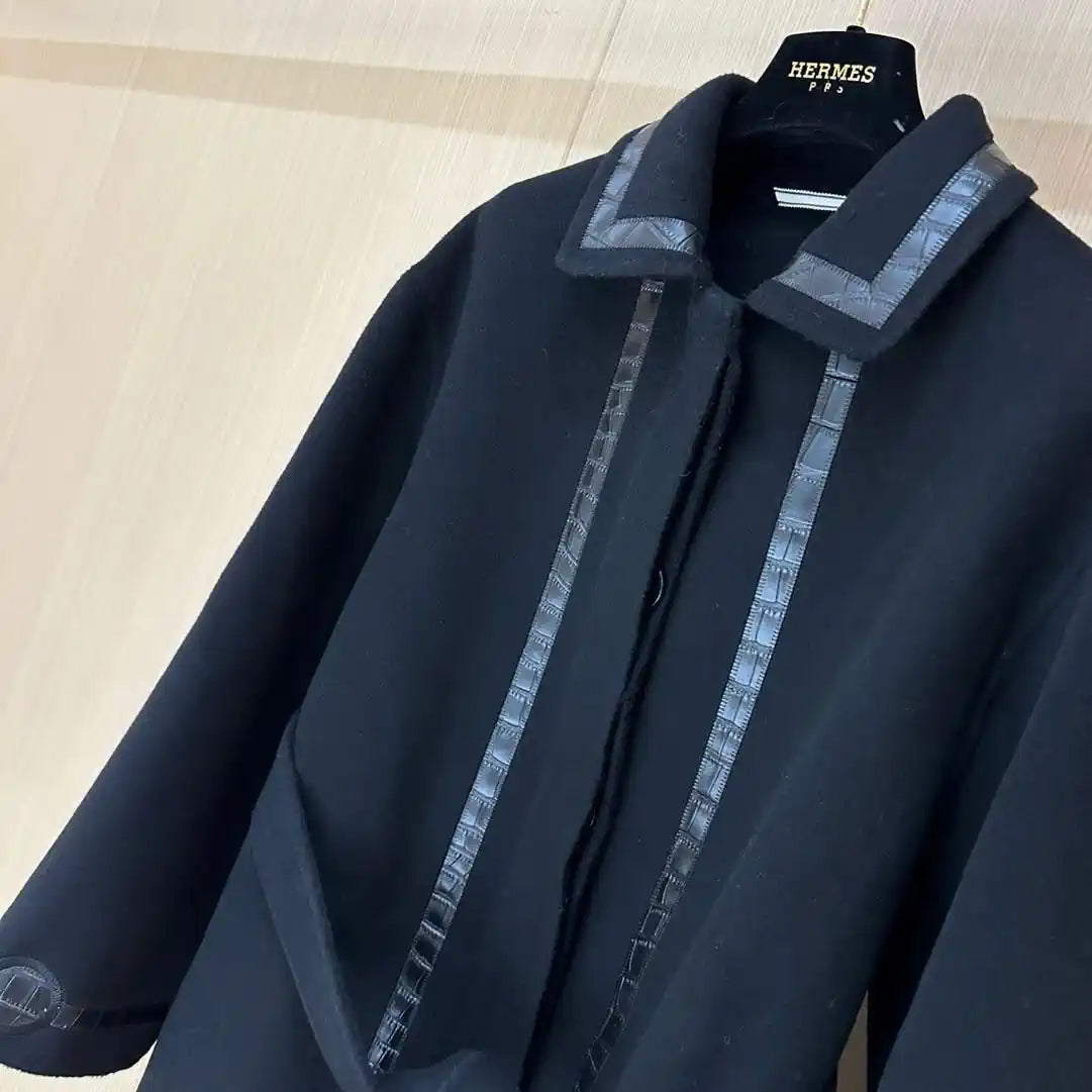 Hermes Women High quality cashmere Coat H33345