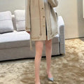 Hermes Women High quality cashmere Coat H33346