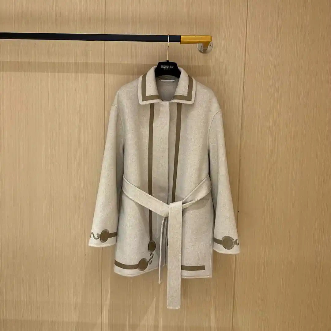 Hermes Women High quality cashmere Coat H33346
