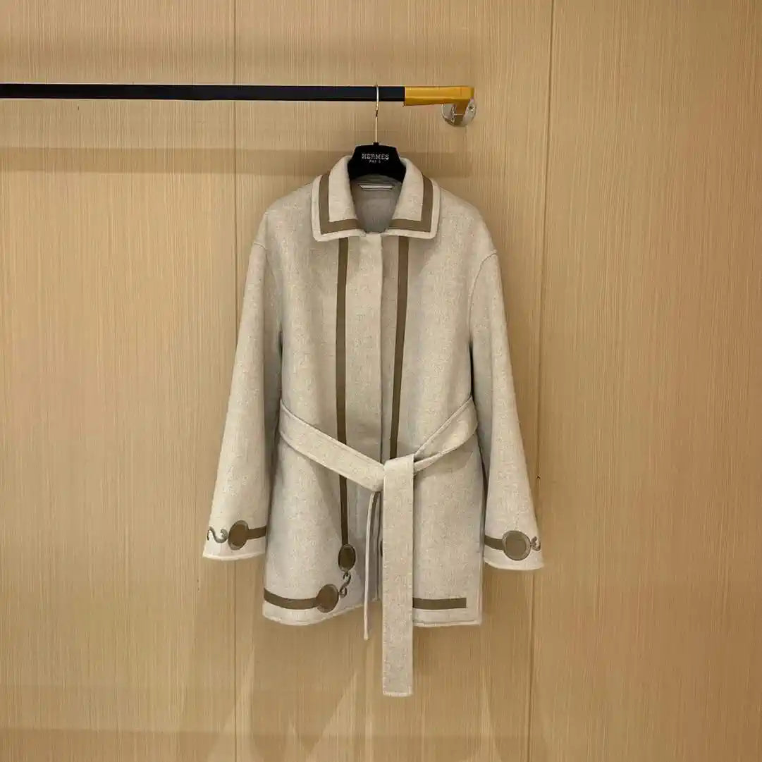 Hermes Women High quality cashmere Coat H33346