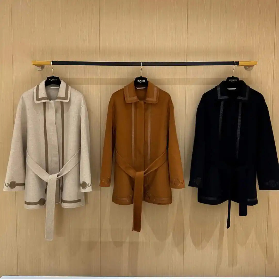 Hermes Women High quality cashmere Coat H33346