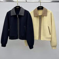 Hermes Women Leather and cashmere Jacket H33340