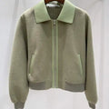 Hermes Women Leather and cashmere Jacket H33342