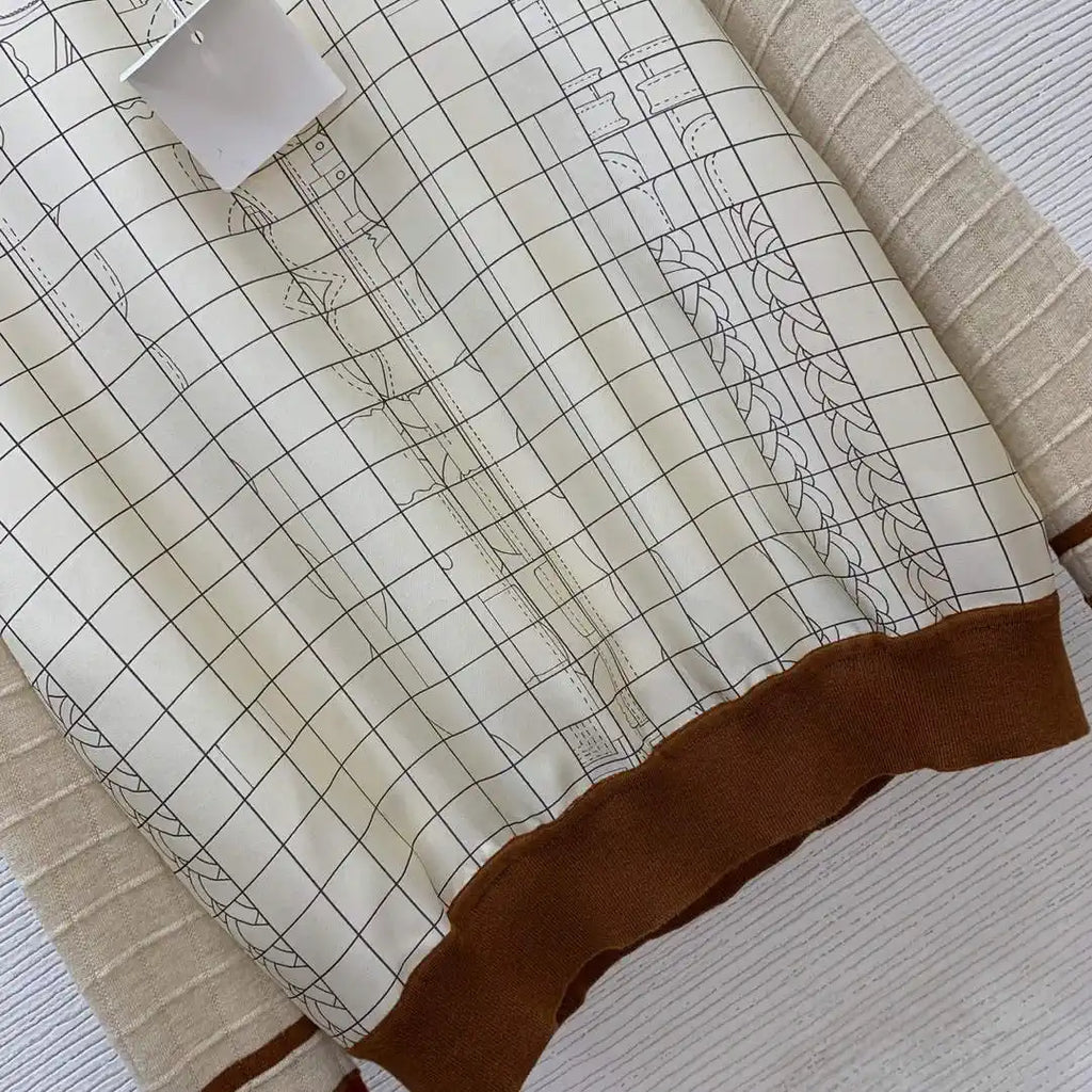 Hermes Women Long T-shirt Fashion Clothing H77204