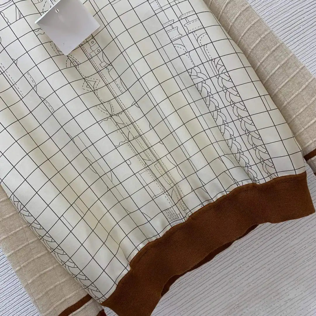 Hermes Women Long T-shirt Fashion Clothing H77204