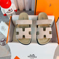 Hermes Women Men Izmir sandal Sheep Skin H222851 - 35 - View 1