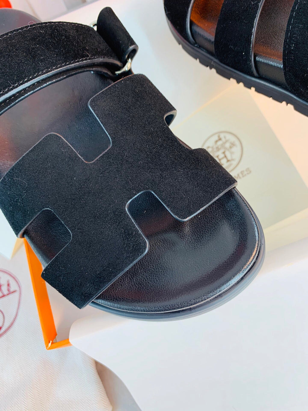 Hermes Women Men Izmir sandal Sheep Skin H222852