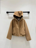 Hermes Women Monogram zipper Cashmere jacket H33364