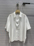 Hermes Women¡¯s Silk Shirts Designer Hermes Clothing White 38086
