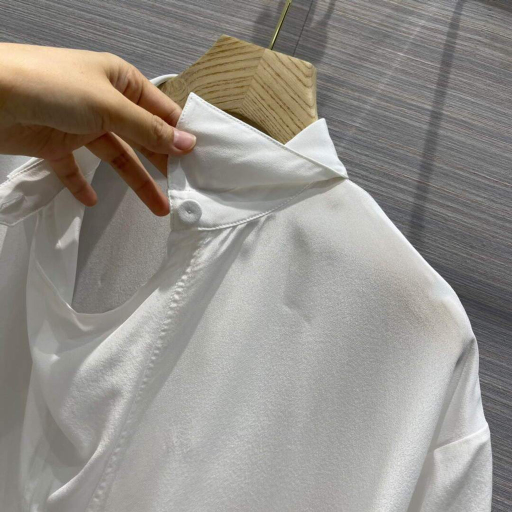 Hermes Women¡¯s Silk Shirts Designer Hermes Clothing White 38086