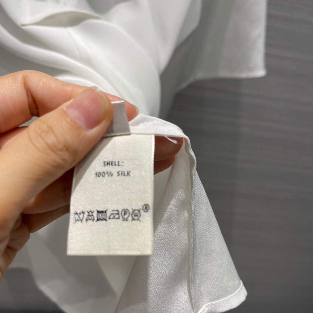 Hermes Women¡¯s Silk Shirts Designer Hermes Clothing White 38086