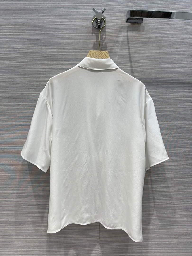 Hermes Women¡¯s Silk Shirts Designer Hermes Clothing White 38086