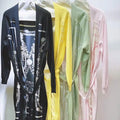 Hermes Women Silk and knit bathrobe dress H33336