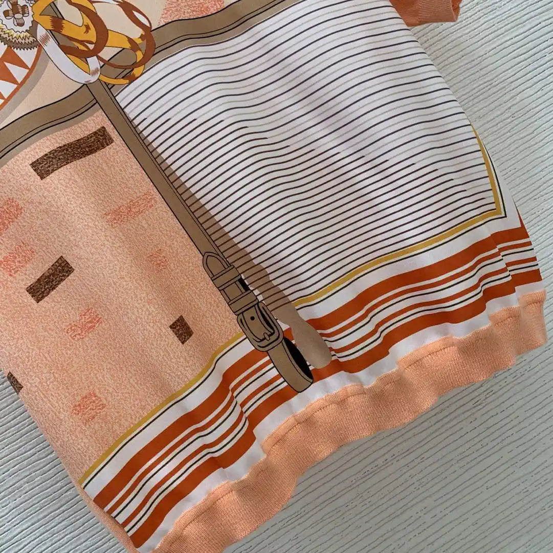 Hermes Women T-shirt Fashion Clothing H77201