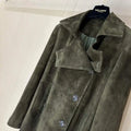 Hermes Women Top-grain suede sheepskin Coat H33385