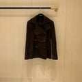 Hermes Women Top-grain suede sheepskin Coat H33386