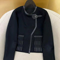 Hermes Women Cashmere and leather embroidery H33363