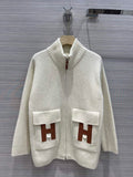 Hermes Women's Fashion Clothing Cashmere Coat H33264