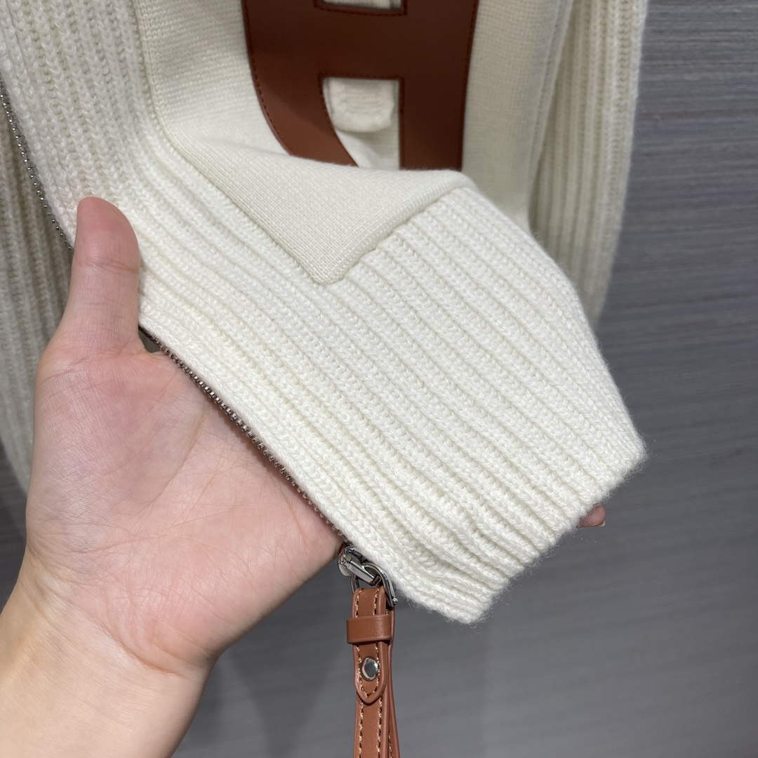 Hermes Women's Fashion Clothing Cashmere Coat H33264