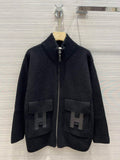 Hermes Women's Fashion Clothing Cashmere Coat H33265