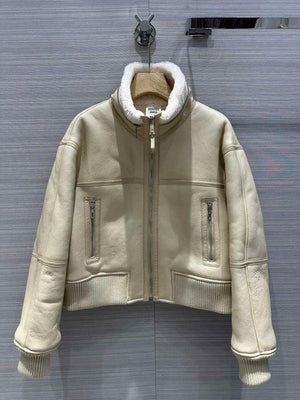 Hermes Women's Fashion Clothing Jacket H78419 - S - View 1