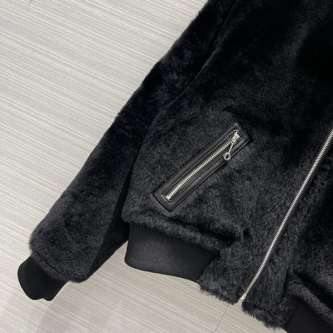 Hermes Women's Fashion Clothing Leather Jacket H33263