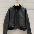 Hermes Women's Fashion Clothing Leather Jacket H33263 - 36 - View 1