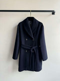 Hermes Women's Fashion Mid-length double-faced wool coat H33421