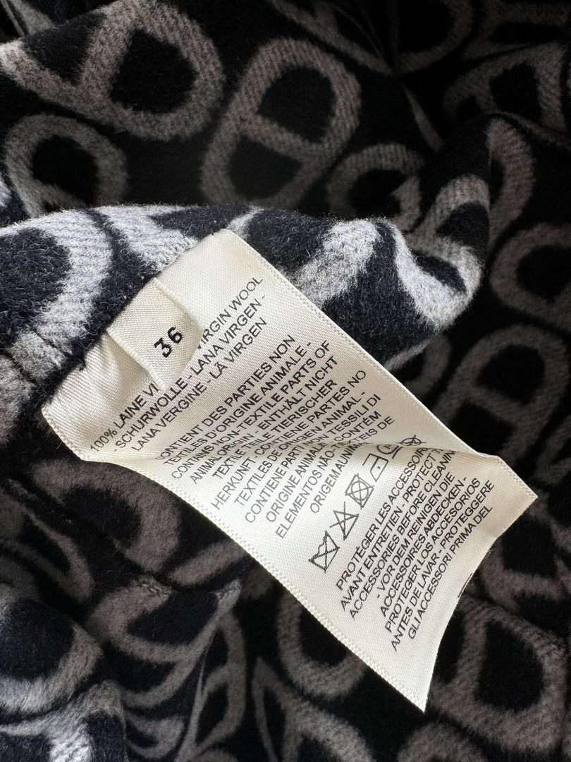 Hermes Women's Fashion Mid-length double-faced wool coat H33421