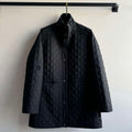 Hermes Women's Fashion Waisted diamond quilted jacket H33423 - S - View 1