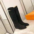 Herm¨¨s Women's  Jumping leather riding boots H042138Zv01340