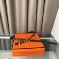Hermes Women's Leather Focus belt buckle & Reversible leather strap 13 mm H991006 - '--Please Select-- - View 1