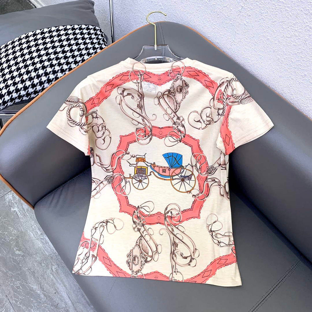 Hermes Women's T-shirt Fashion Clothing H77123