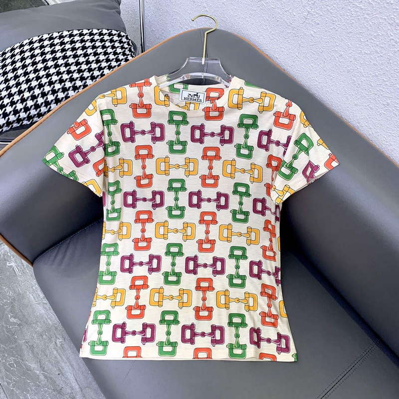 Hermes Women's T-shirt Fashion Clothing H77124