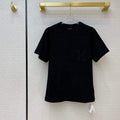Hermes Women's T-Shirts Designer Polo Clothing 38084 Black - Voguebags