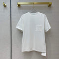 Hermes Women's T-Shirts Designer Polo Clothing 38084 White - Voguebags
