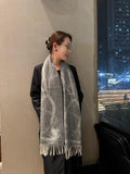 HermesDouble-sided jacquard  Scarves Fashion  Scarf H22856