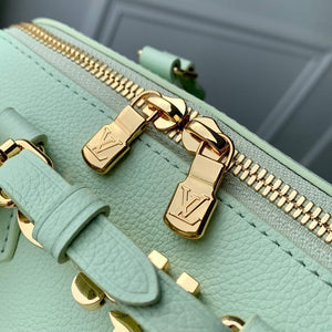 LV M24605 Louis Vuitton SPEEDY 18 LV&I Calf Leather Handbag Matcha Green - Default Title - View 6