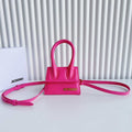 Jacquemus 213BA001 Le Chiquito Signature leather mini handbag Pink - Default Title - View 1