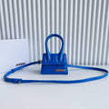 Jacquemus 213BA001 Le Chiquito Signature leather mini handbag Blue - Default Title - View 1