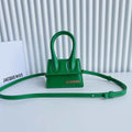 Jacquemus 213BA001 Le Chiquito Signature leather mini handbag Green