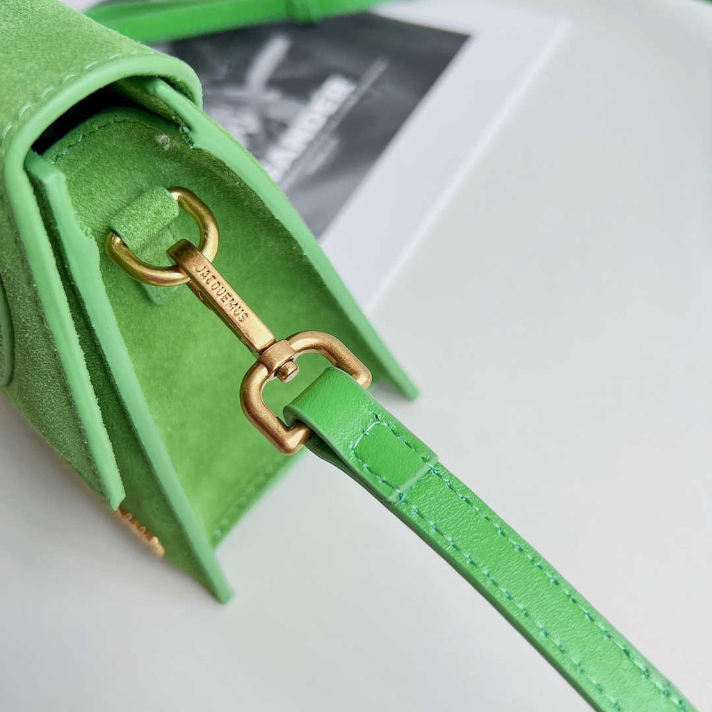 Jacquemus 213BA003 Green 'Le Chiquito Moyen' Bag